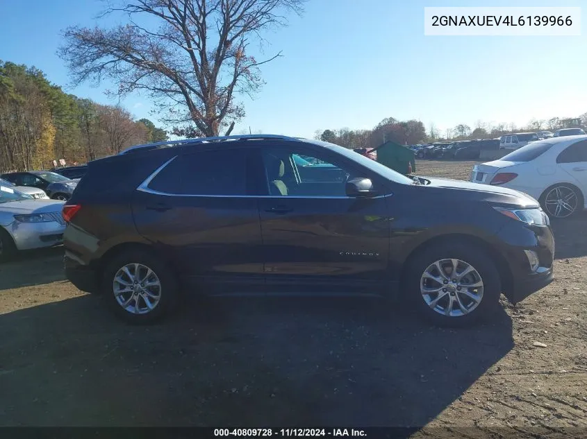 2020 Chevrolet Equinox Awd Lt 1.5L Turbo VIN: 2GNAXUEV4L6139966 Lot: 40809728