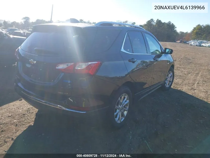 2020 Chevrolet Equinox Awd Lt 1.5L Turbo VIN: 2GNAXUEV4L6139966 Lot: 40809728