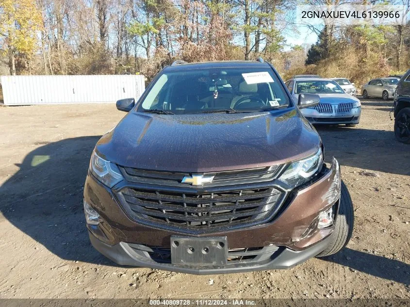 2020 Chevrolet Equinox Awd Lt 1.5L Turbo VIN: 2GNAXUEV4L6139966 Lot: 40809728