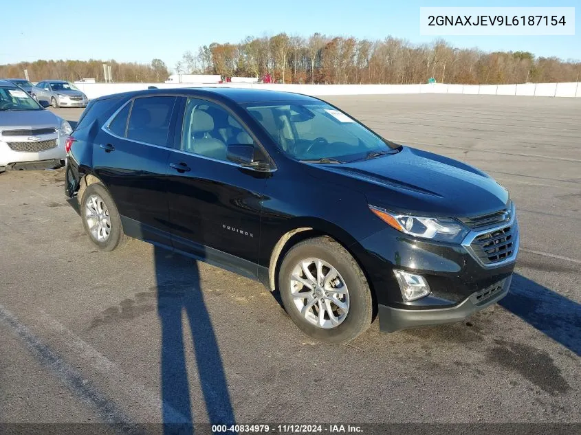 2020 Chevrolet Equinox Fwd 2Fl VIN: 2GNAXJEV9L6187154 Lot: 40834979