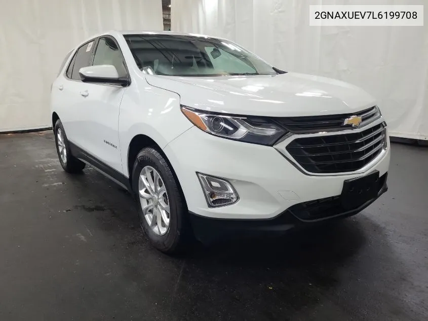 2020 Chevrolet Equinox Awd Lt 1.5L Turbo VIN: 2GNAXUEV7L6199708 Lot: 40835792