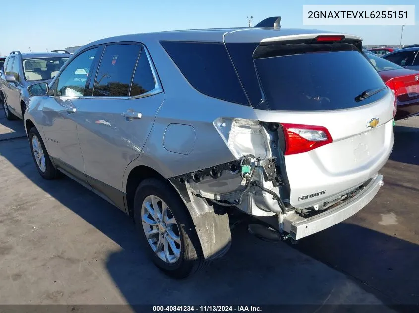 2020 Chevrolet Equinox Awd 2Fl VIN: 2GNAXTEVXL6255151 Lot: 40841234