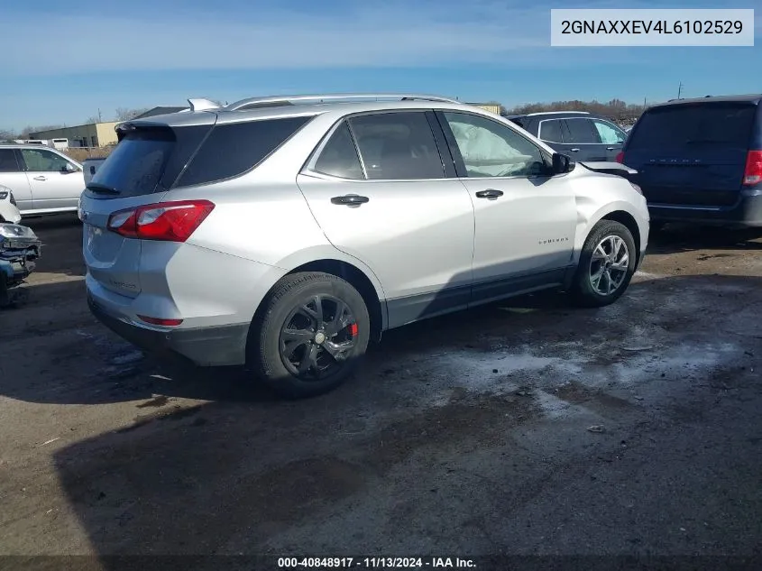 2GNAXXEV4L6102529 2020 Chevrolet Equinox Awd Premier 1.5L Turbo