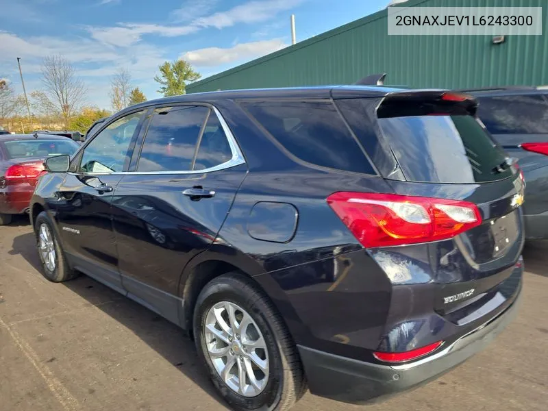 2020 Chevrolet Equinox Fwd 2Fl VIN: 2GNAXJEV1L6243300 Lot: 40874618