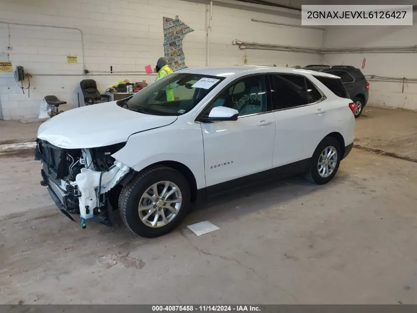 2020 Chevrolet Equinox Fwd 2Fl VIN: 2GNAXJEVXL6126427 Lot: 40875458