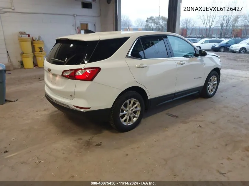 2020 Chevrolet Equinox Fwd 2Fl VIN: 2GNAXJEVXL6126427 Lot: 40875458