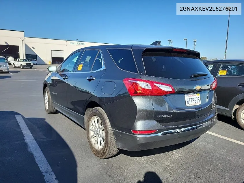 2020 Chevrolet Equinox Lt VIN: 2GNAXKEV2L6276201 Lot: 40879143