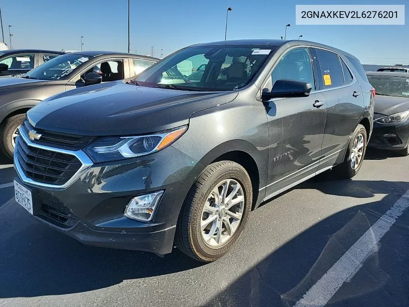 2020 Chevrolet Equinox Lt VIN: 2GNAXKEV2L6276201 Lot: 40879143