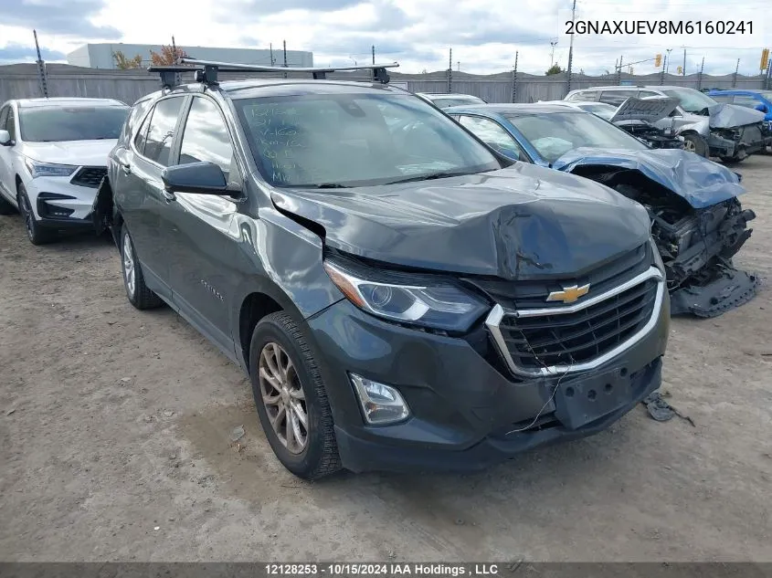 2GNAXUEV8M6160241 2021 Chevrolet Equinox