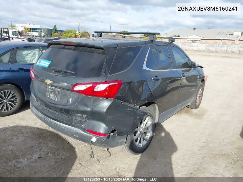 2GNAXUEV8M6160241 2021 Chevrolet Equinox