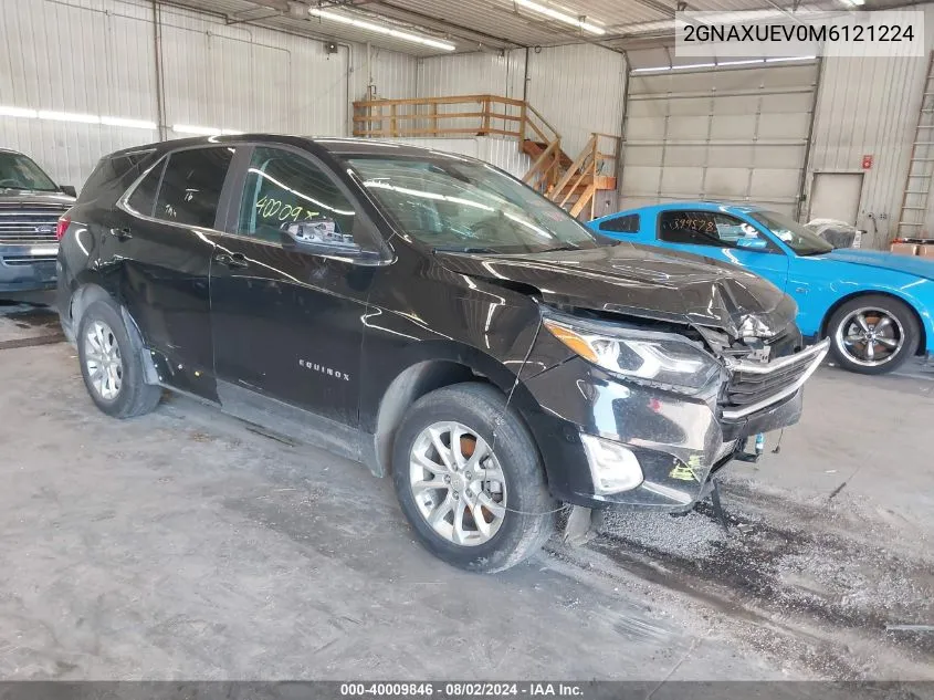 2021 Chevrolet Equinox Awd Lt VIN: 2GNAXUEV0M6121224 Lot: 40009846