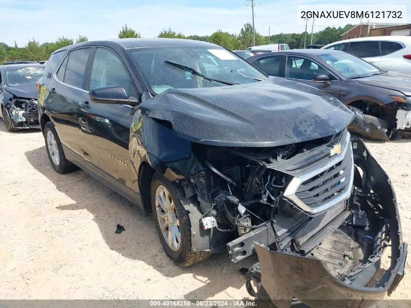 2GNAXUEV8M6121732 2021 Chevrolet Equinox Awd Lt