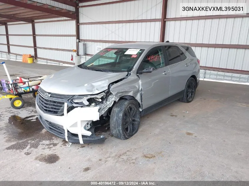 3GNAXKEVXML395031 2021 Chevrolet Equinox Fwd Lt