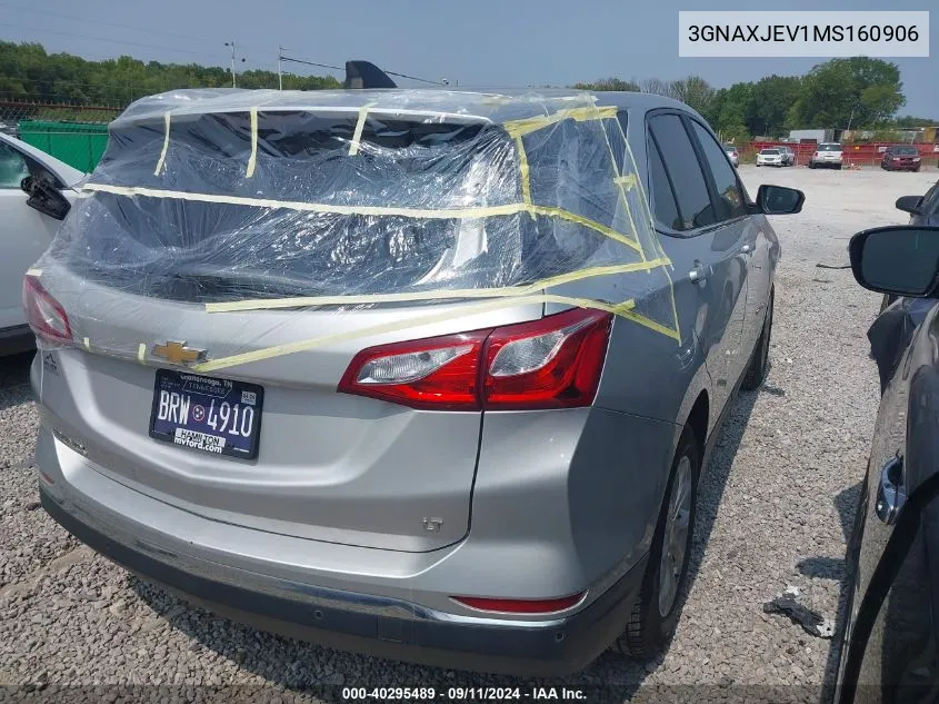 3GNAXJEV1MS160906 2021 Chevrolet Equinox Fwd 2Fl