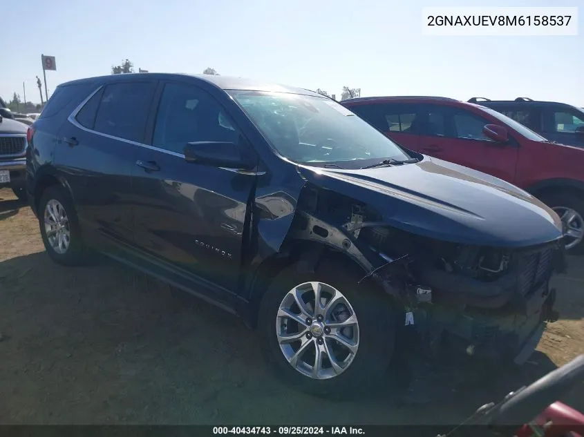 2GNAXUEV8M6158537 2021 Chevrolet Equinox Awd Lt