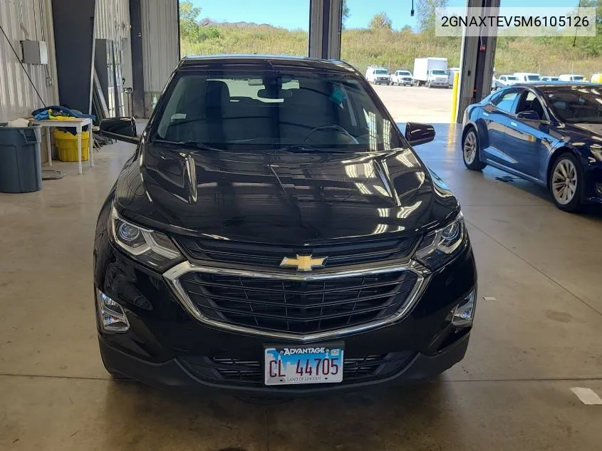 2021 Chevrolet Equinox Lt VIN: 2GNAXTEV5M6105126 Lot: 40446417