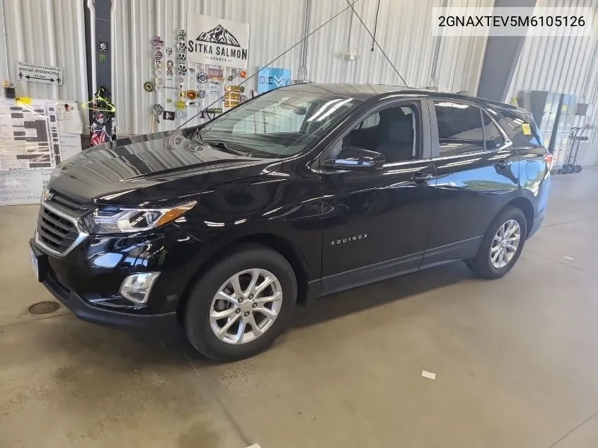 2021 Chevrolet Equinox Lt VIN: 2GNAXTEV5M6105126 Lot: 40446417