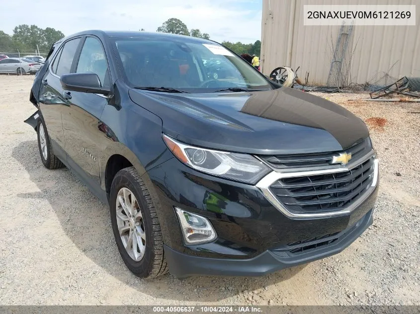 2021 Chevrolet Equinox Awd Lt VIN: 2GNAXUEV0M6121269 Lot: 40506637