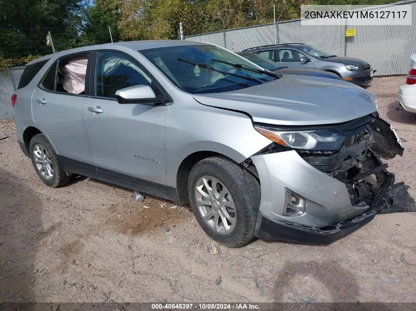 2GNAXKEV1M6127117 2021 Chevrolet Equinox Fwd Lt