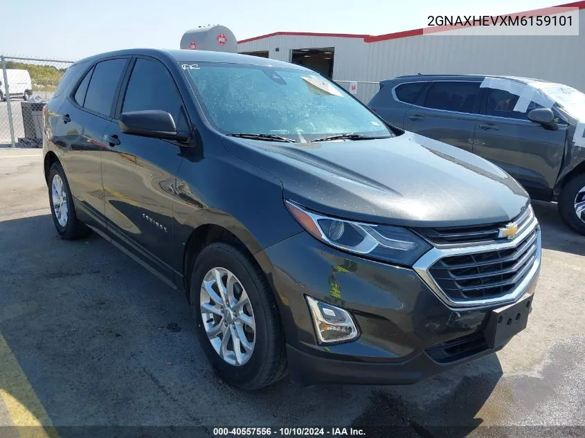 2021 Chevrolet Equinox Fwd Ls VIN: 2GNAXHEVXM6159101 Lot: 40557556