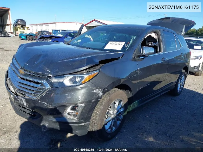 2021 Chevrolet Equinox Lt VIN: 2GNAXTEV1M6161175 Lot: 40568389