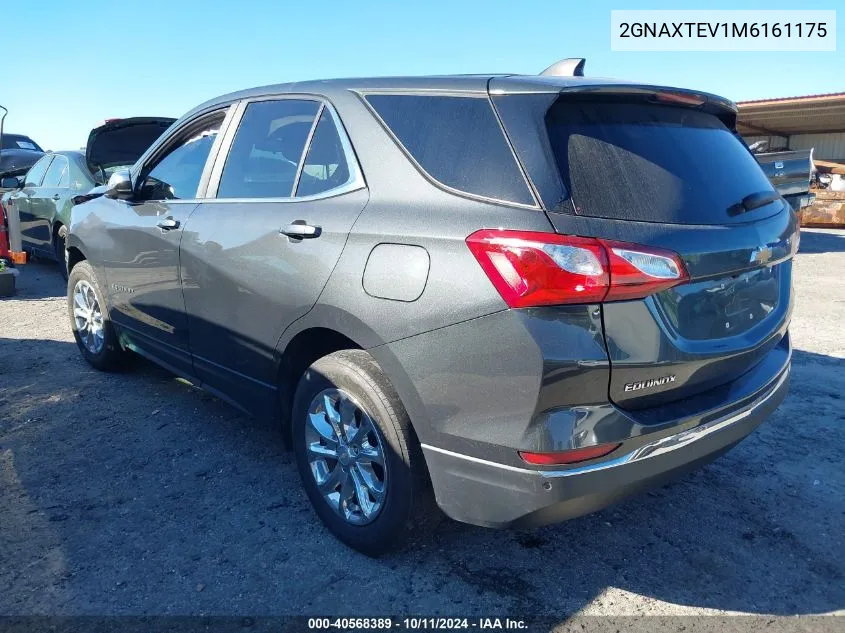 2021 Chevrolet Equinox Lt VIN: 2GNAXTEV1M6161175 Lot: 40568389