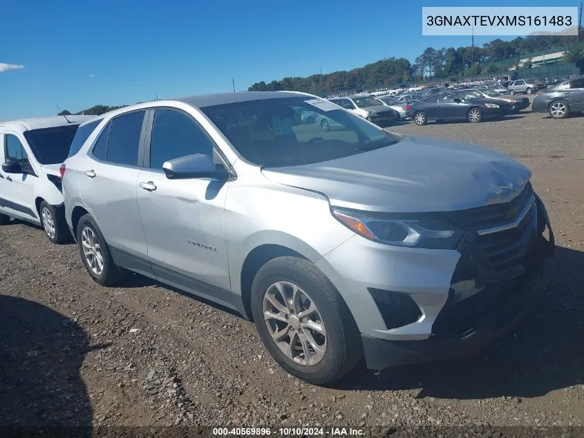 2021 Chevrolet Equinox Awd 2Fl VIN: 3GNAXTEVXMS161483 Lot: 40569896