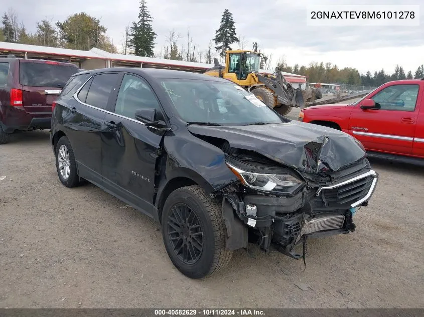 2021 Chevrolet Equinox Awd 2Fl VIN: 2GNAXTEV8M6101278 Lot: 40582629