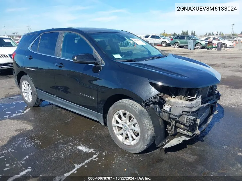 2021 Chevrolet Equinox Awd Lt VIN: 2GNAXUEV8M6133024 Lot: 40678787