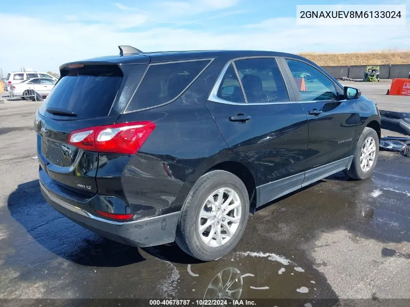 2021 Chevrolet Equinox Awd Lt VIN: 2GNAXUEV8M6133024 Lot: 40678787