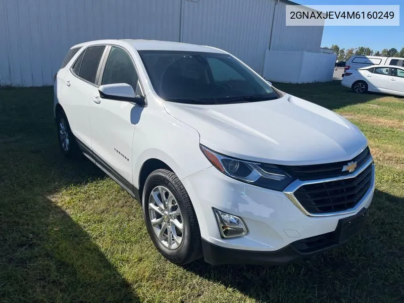 2021 Chevrolet Equinox Fwd 2Fl VIN: 2GNAXJEV4M6160249 Lot: 40719610