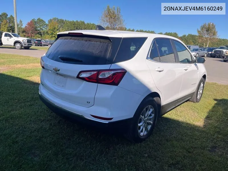 2021 Chevrolet Equinox Fwd 2Fl VIN: 2GNAXJEV4M6160249 Lot: 40719610