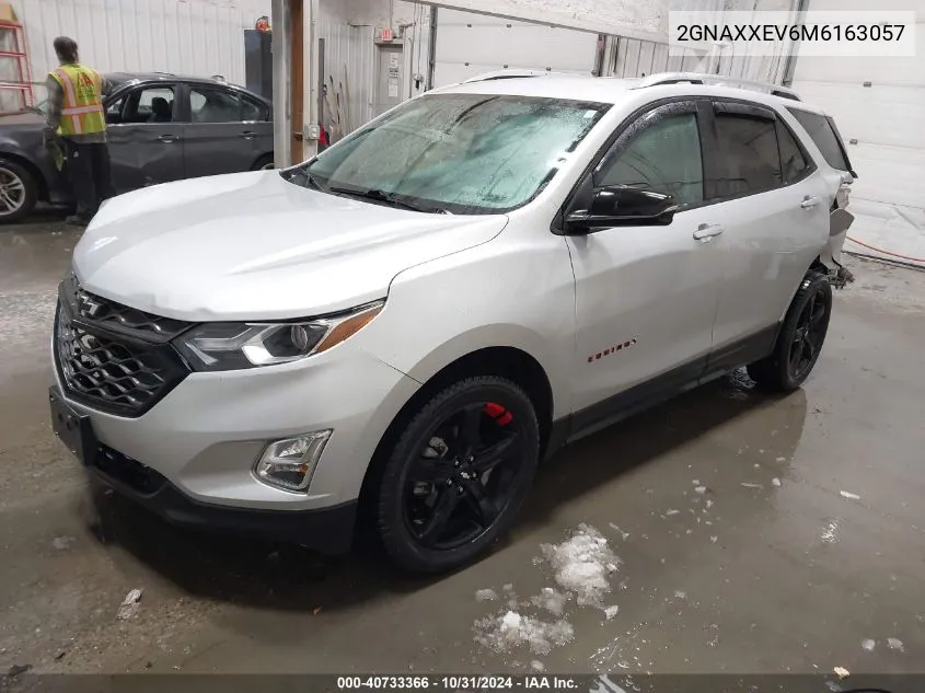 2021 Chevrolet Equinox Awd Premier VIN: 2GNAXXEV6M6163057 Lot: 40733366