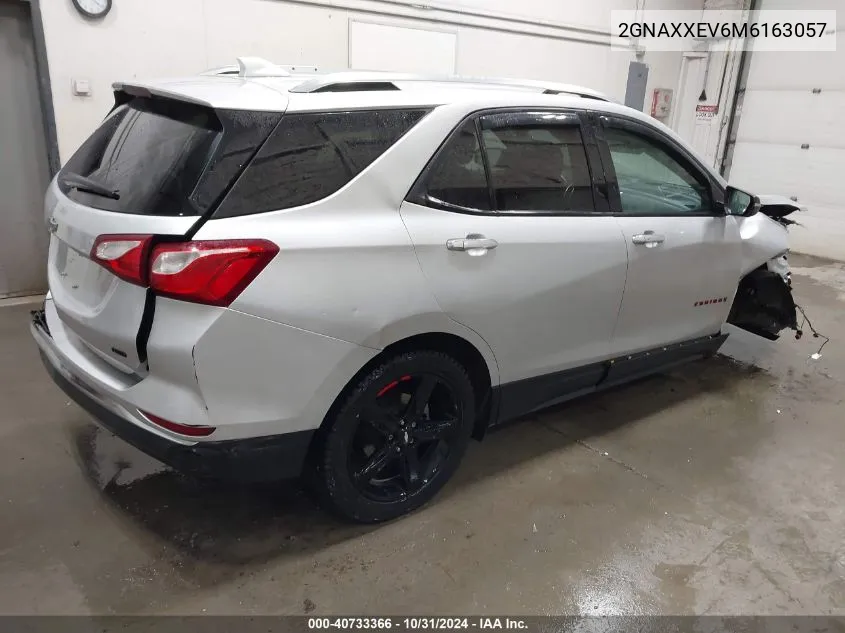 2021 Chevrolet Equinox Awd Premier VIN: 2GNAXXEV6M6163057 Lot: 40733366