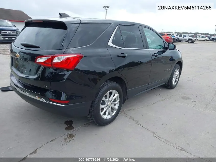 2021 Chevrolet Equinox Fwd Lt VIN: 2GNAXKEV5M6114256 Lot: 40779226