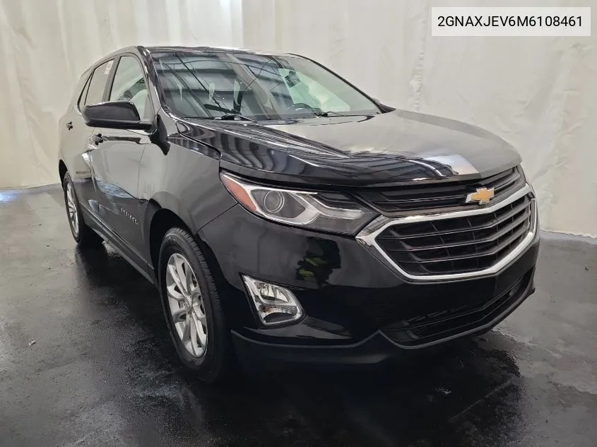 2021 Chevrolet Equinox Lt VIN: 2GNAXJEV6M6108461 Lot: 40793706