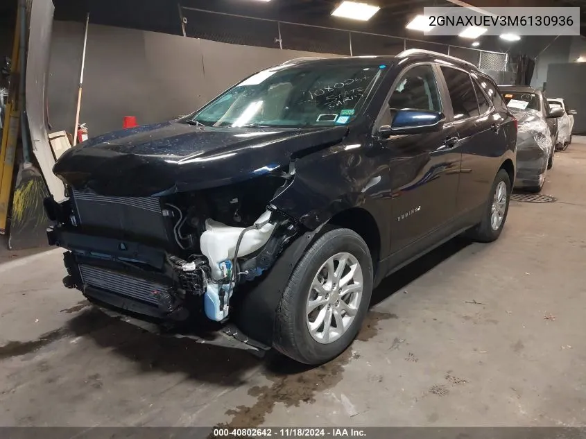 2021 Chevrolet Equinox Awd Lt VIN: 2GNAXUEV3M6130936 Lot: 40802642