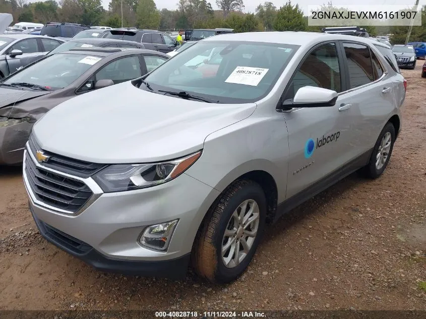 2021 Chevrolet Equinox Fwd 2Fl VIN: 2GNAXJEVXM6161907 Lot: 40828718