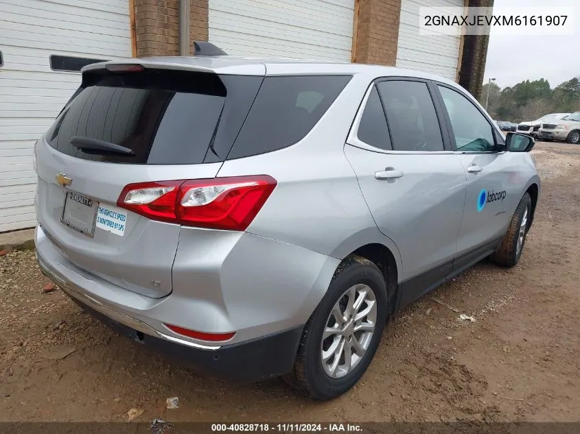 2021 Chevrolet Equinox Fwd 2Fl VIN: 2GNAXJEVXM6161907 Lot: 40828718