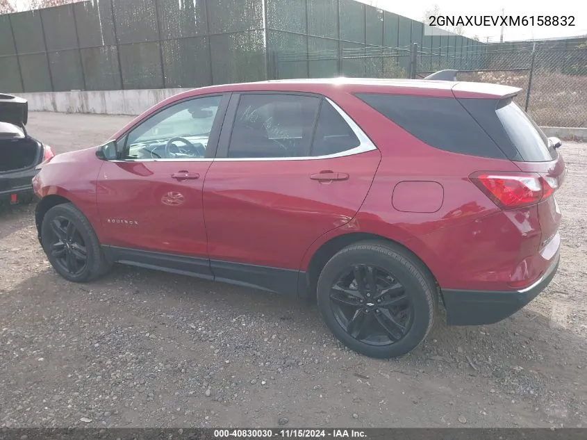 2021 Chevrolet Equinox Awd Lt VIN: 2GNAXUEVXM6158832 Lot: 40830030