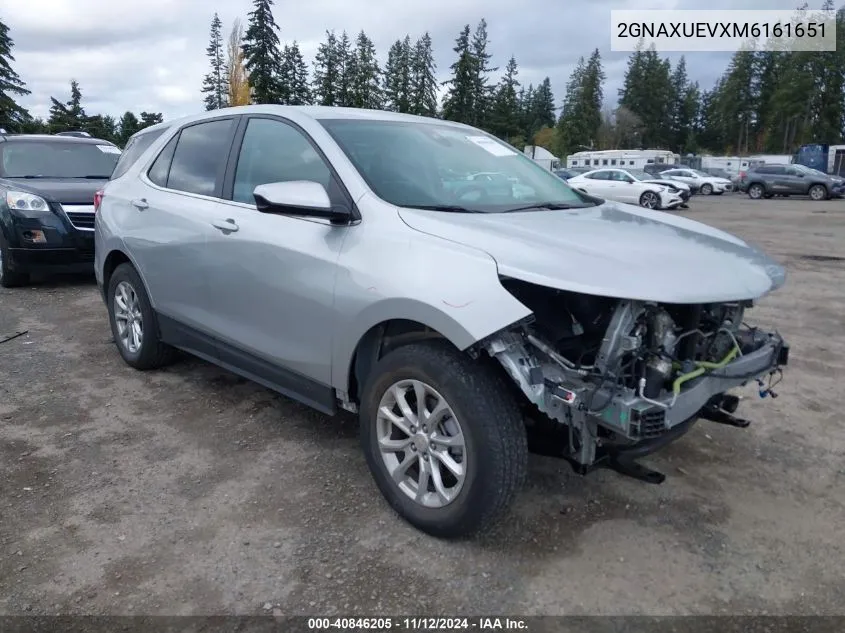 2021 Chevrolet Equinox Awd Lt VIN: 2GNAXUEVXM6161651 Lot: 40846205