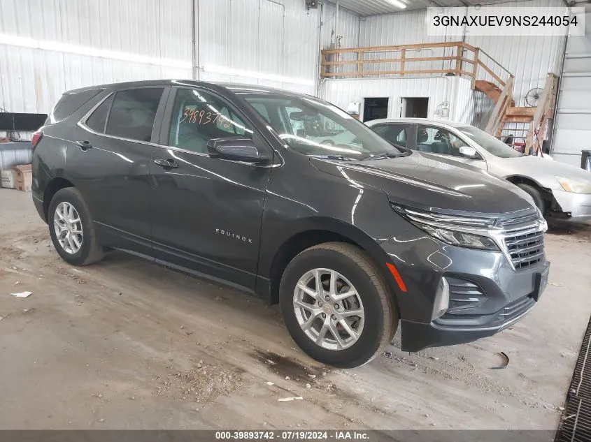 2022 Chevrolet Equinox Awd Lt VIN: 3GNAXUEV9NS244054 Lot: 39893742