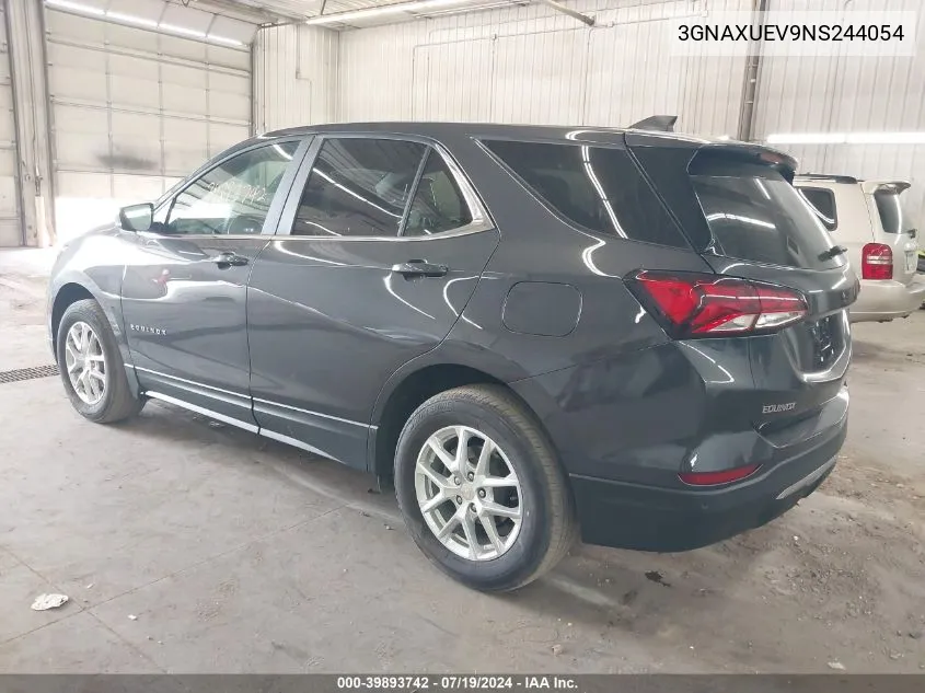 2022 Chevrolet Equinox Awd Lt VIN: 3GNAXUEV9NS244054 Lot: 39893742