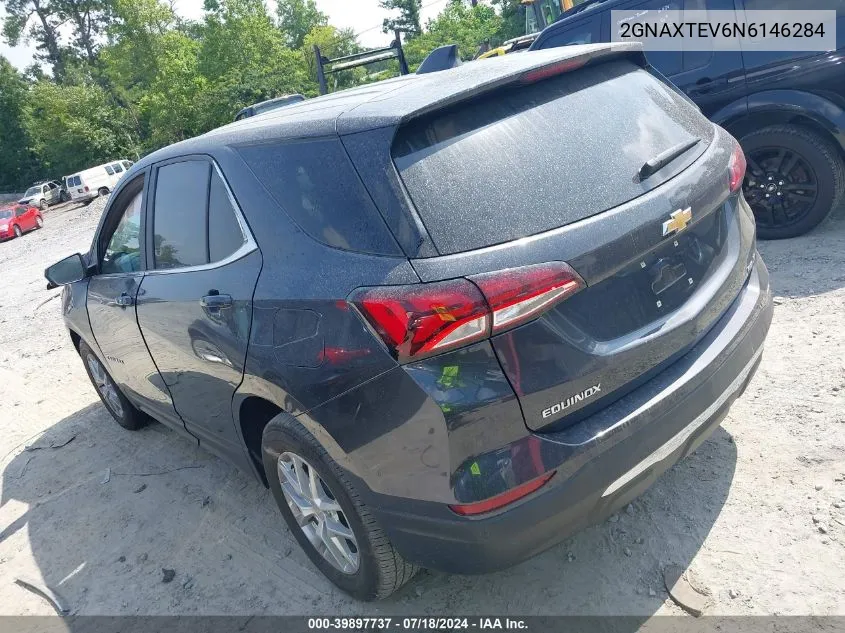 2022 Chevrolet Equinox Awd 2Fl VIN: 2GNAXTEV6N6146284 Lot: 39897737