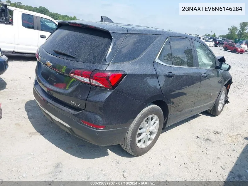 2022 Chevrolet Equinox Awd 2Fl VIN: 2GNAXTEV6N6146284 Lot: 39897737