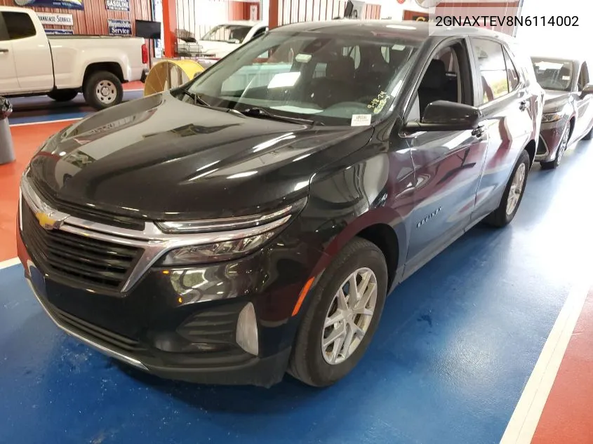 2022 Chevrolet Equinox Awd 2Fl VIN: 2GNAXTEV8N6114002 Lot: 40443240