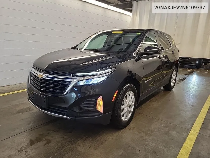 2022 Chevrolet Equinox Fwd 2Fl VIN: 2GNAXJEV2N6109737 Lot: 40550977