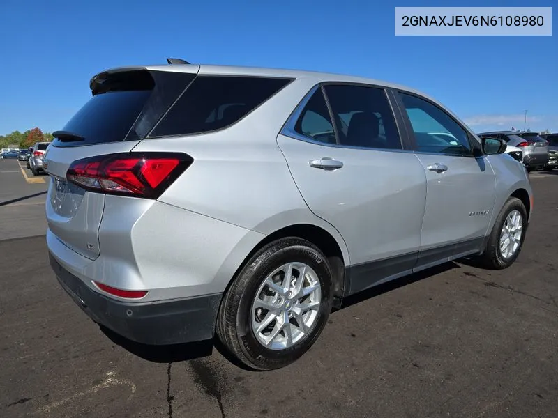 2GNAXJEV6N6108980 2022 Chevrolet Equinox Fwd 2Fl