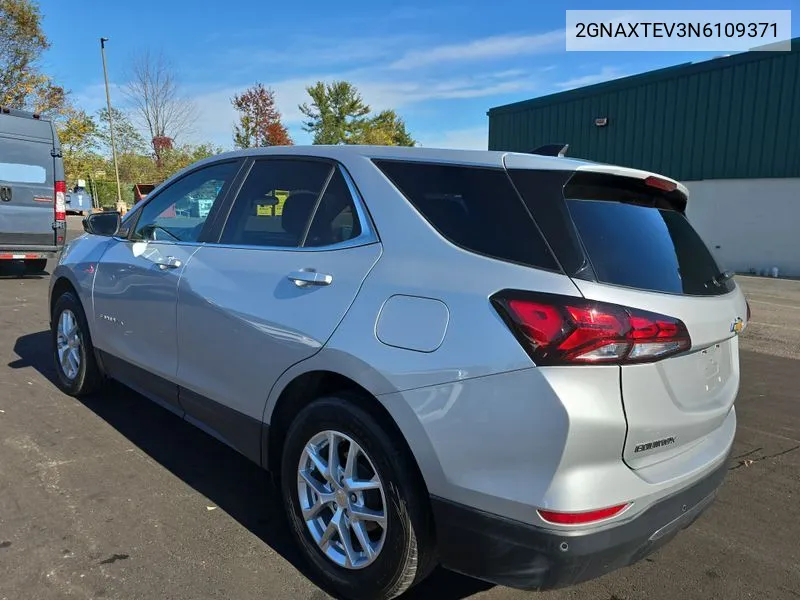 2022 Chevrolet Equinox Lt VIN: 2GNAXTEV3N6109371 Lot: 40718988