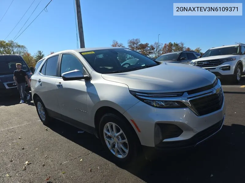 2022 Chevrolet Equinox Lt VIN: 2GNAXTEV3N6109371 Lot: 40718988